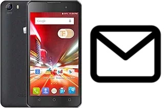 Configurar correio em Micromax Canvas Spark 2 Q334