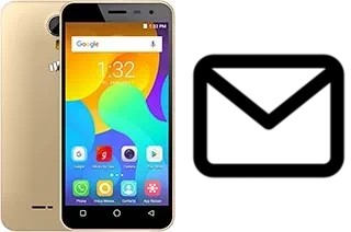 Configurar correio em Micromax Spark Vdeo Q415