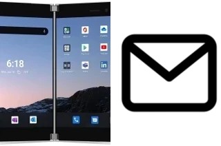 Configurar correio em Microsoft Surface Duo