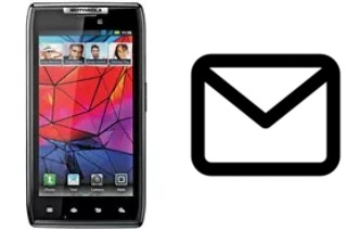 Configurar correio em Motorola RAZR XT910