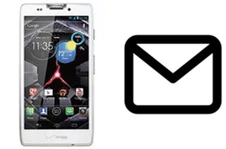 Configurar correio em Motorola DROID RAZR HD