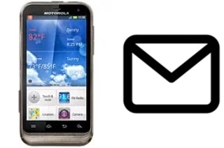 Configurar correio em Motorola DEFY XT XT556