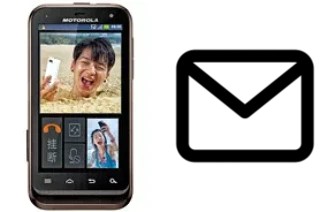 Configurar correio em Motorola DEFY XT535