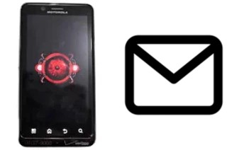 Configurar correio em Motorola Droid Bionic Targa