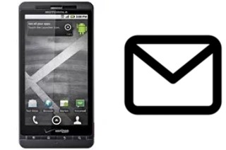 Configurar correio em Motorola DROID X