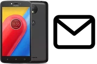 Configurar correio em Motorola Moto C