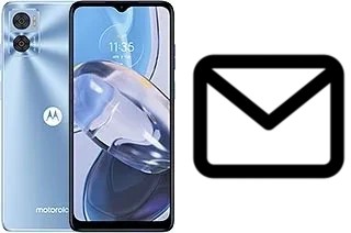 Configurar correio em Motorola Moto E22