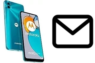 Configurar correio em Motorola Moto E22s