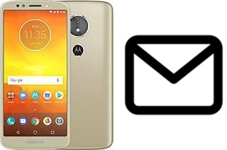 Configurar correio em Motorola Moto E5