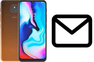 Configurar correio em Motorola Moto E7 Plus