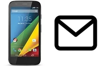 Configurar correio em Motorola Moto G