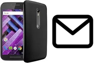 Configurar correio em Motorola Moto G Turbo Edition