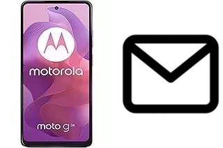 Configurar correio em Motorola Moto G24