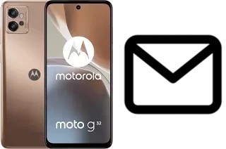 Configurar correio em Motorola Moto G32