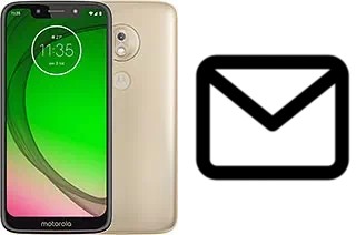 Configurar correio em Motorola Moto G7 Play