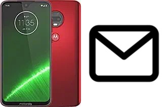 Configurar correio em Motorola Moto G7 Plus