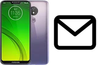 Configurar correio em Motorola Moto G7 Power