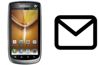 Configurar correio em Motorola MOTO MT870