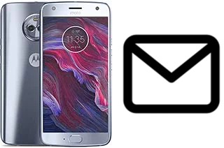 Configurar correio em Motorola Moto X4