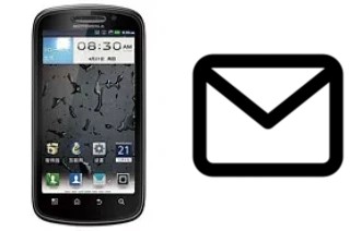 Configurar correio em Motorola MOTO XT882