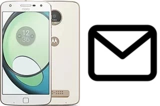 Configurar correio em Motorola Moto Z Play