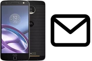 Configurar correio em Motorola Moto Z