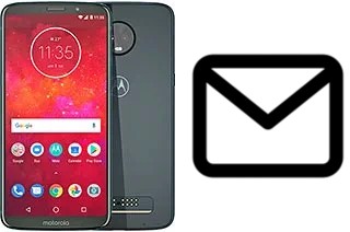 Configurar correio em Motorola Moto Z3