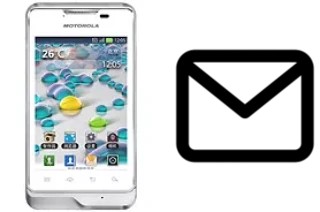 Configurar correio em Motorola Motoluxe XT389