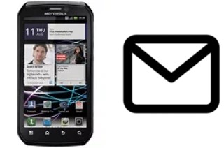 Configurar correio em Motorola Photon 4G MB855