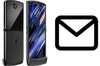 Configurar correio em Motorola Razr 2019