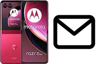 Configurar correio em Motorola Razr 40 Ultra