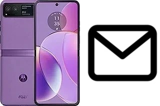 Configurar correio em Motorola Razr 40