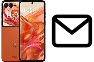 Configurar correio em Motorola razr 2024