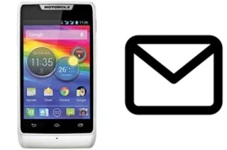 Configurar correio em Motorola RAZR D1