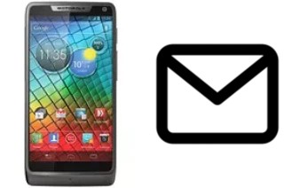 Configurar correio em Motorola RAZR i XT890