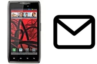 Configurar correio em Motorola RAZR MAXX