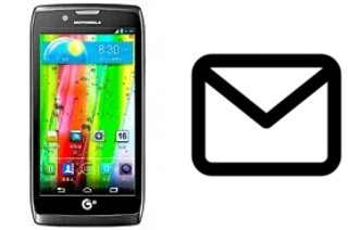 Configurar correio em Motorola RAZR V MT887