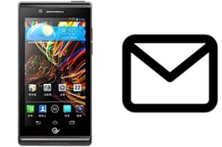 Configurar correio em Motorola RAZR V XT889