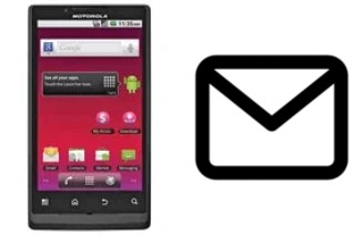Configurar correio em Motorola Triumph