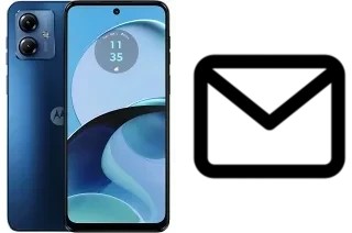 Configurar correio em Motorola Moto G14