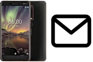 Configurar correio em Nokia 6.1