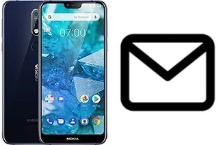 Configurar correio em Nokia 7.1 Plus (Nokia X7)