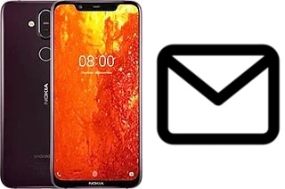 Configurar correio em Nokia 8.1 ( X7)