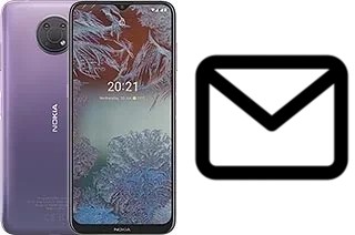 Configurar correio em Nokia G10