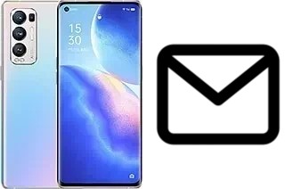 Configurar correio em Oppo Reno5 Pro+ 5G