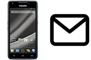 Configurar correio em Philips W6610