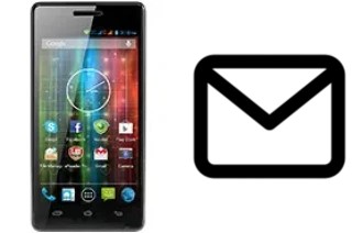 Configurar correio em Prestigio MultiPhone 5450 Duo