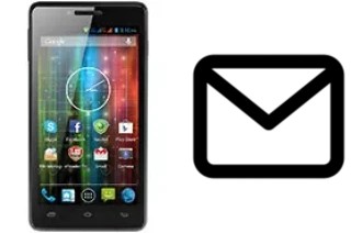 Configurar correio em Prestigio MultiPhone 5500 Duo