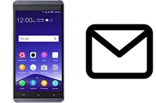 Configurar correio em QMobile Noir Z9 Plus