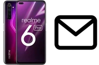 Configurar correio em Realme 6 Pro